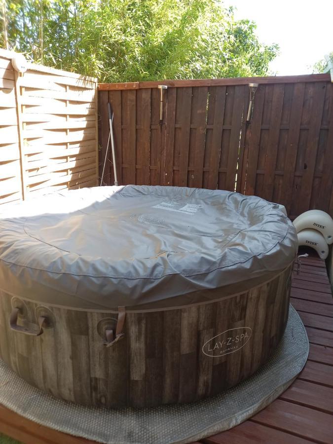 吕内尔Loft Ambrussum, Jacuzzi, Jardin,Bbq别墅 外观 照片