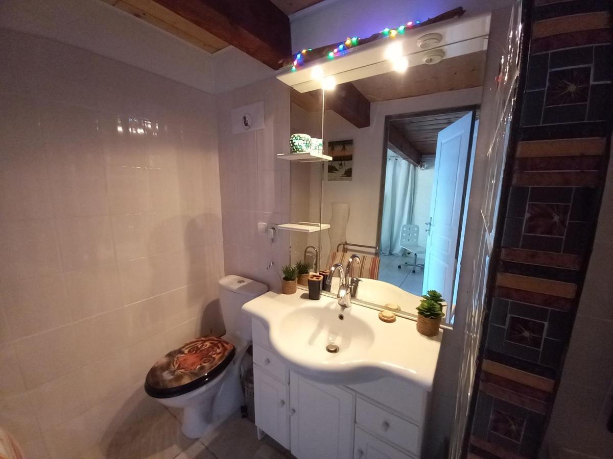 吕内尔Loft Ambrussum, Jacuzzi, Jardin,Bbq别墅 外观 照片