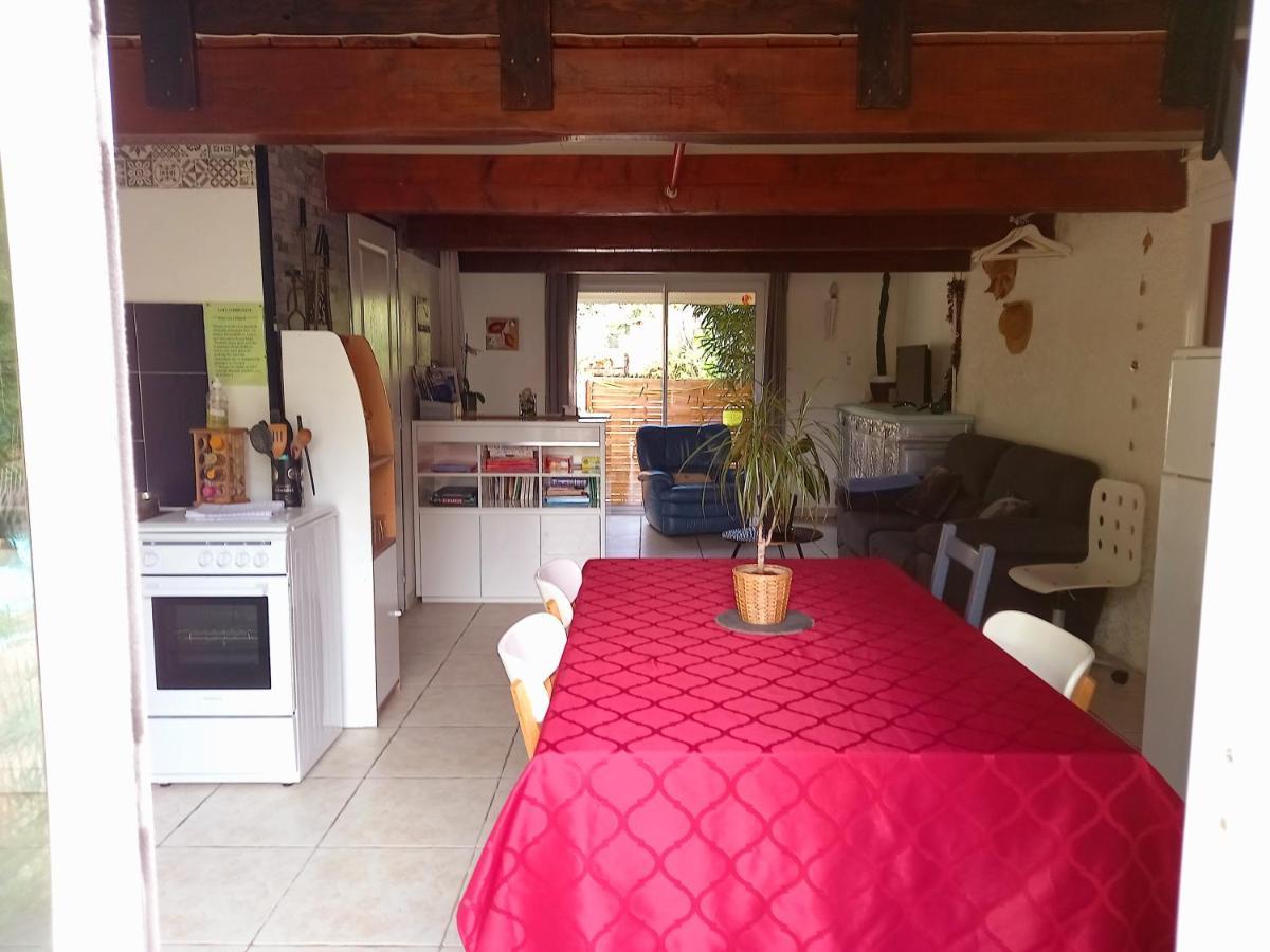 吕内尔Loft Ambrussum, Jacuzzi, Jardin,Bbq别墅 外观 照片